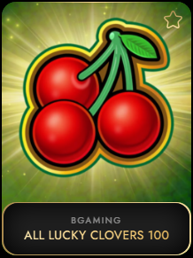 oscarspin all lucky cloves 100